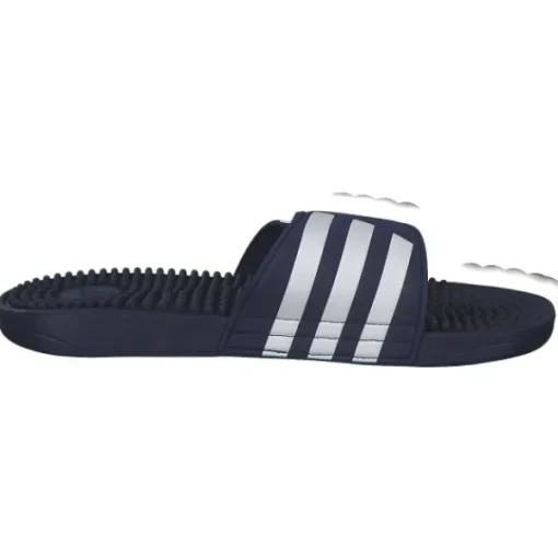 Herren adidas core Pantoletten & Badeschuhe<Adissage, Badeschuhe, Herren, DKBLUE WHITE
