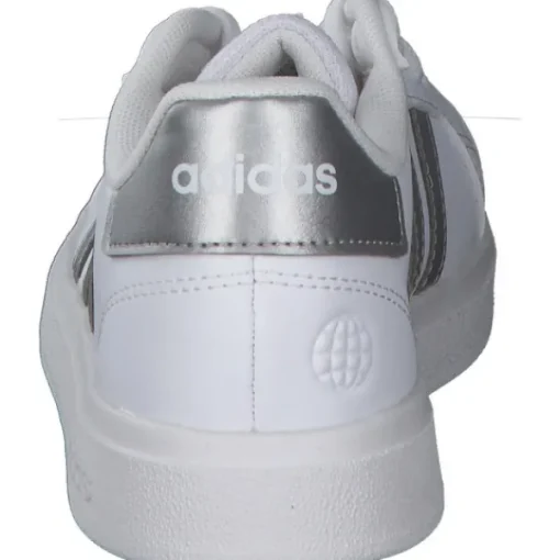 Damen adidas core Sneakers<Grand Court 2.0 K, Sneakers Low, Damen, Weiß (Weiß/Silber)