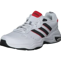 Herren adidas core Sneakers<Strutter M, Sneakers Low, Herren, Weiß/Blau/Rot
