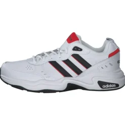 Herren adidas core Sneakers<Strutter M, Sneakers Low, Herren, Weiß/Blau/Rot