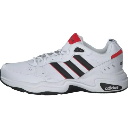 Herren adidas core Sneakers<Strutter M, Sneakers Low, Herren, Weiß/Blau/Rot