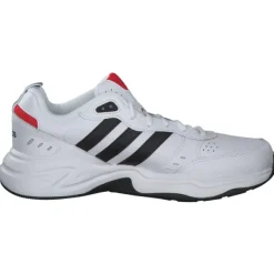 Herren adidas core Sneakers<Strutter M, Sneakers Low, Herren, Weiß/Blau/Rot