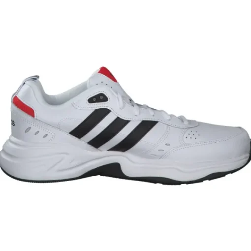 Herren adidas core Sneakers<Strutter M, Sneakers Low, Herren, Weiß/Blau/Rot