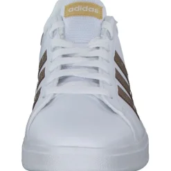 Damen adidas Klassische- & Business Schuhe<Grand Court 2.0 K, Schnürschuhe, Damen, ftwr white/ftwr white/matte go