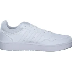 Herren adidas Klassische- & Business Schuhe<Hoops 3.0 K, Schnürschuhe, Herren, ftwr white/ftwr white/ftwr