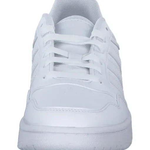 Herren adidas Klassische- & Business Schuhe<Hoops 3.0 K, Schnürschuhe, Herren, ftwr white/ftwr white/ftwr