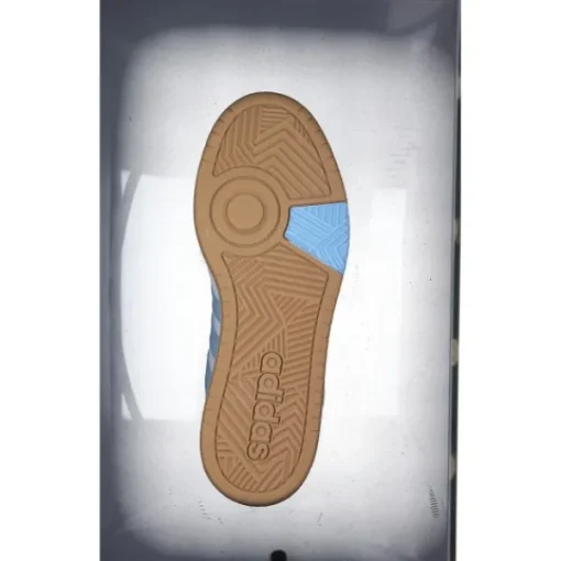 Damen adidas Sneakers<Hoops 3.0 MID W, Sneakers High, Damen, white/clear sky/gum