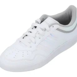 Damen adidas Klassische- & Business Schuhe<Hoops 4.0, Schnürschuhe, Damen, FTWWHT/FTWWHT/GRETWO