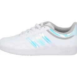 Damen adidas Klassische- & Business Schuhe<Hoops 4.0, Schnürschuhe, Damen, FTWWHT/FTWWHT/GRETWO