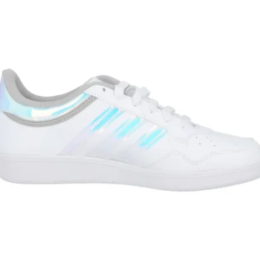 Damen adidas Klassische- & Business Schuhe<Hoops 4.0, Schnürschuhe, Damen, FTWWHT/FTWWHT/GRETWO