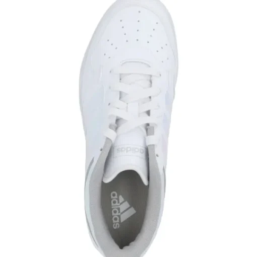 Damen adidas Klassische- & Business Schuhe<Hoops 4.0, Schnürschuhe, Damen, FTWWHT/FTWWHT/GRETWO