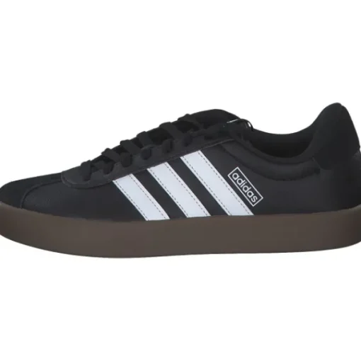 Damen adidas Klassische- & Business Schuhe<ID8796 VL Court 3.0, Schnürschuhe, Damen, black/white/gums