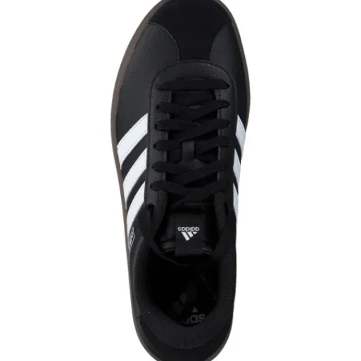 Damen adidas Klassische- & Business Schuhe<ID8796 VL Court 3.0, Schnürschuhe, Damen, black/white/gums