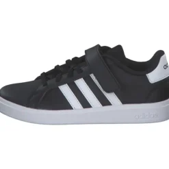 Kinder adidas Slipper<IE5995 Grand Court 2.0 EL C, Slipper (Kinder), Kinder, CBLACK/FTWWHT/CBLACK