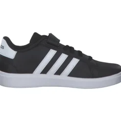 Kinder adidas Slipper<IE5995 Grand Court 2.0 EL C, Slipper (Kinder), Kinder, CBLACK/FTWWHT/CBLACK