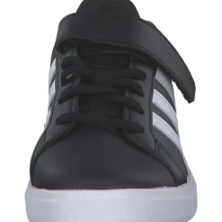 Kinder adidas Slipper<IE5995 Grand Court 2.0 EL C, Slipper (Kinder), Kinder, CBLACK/FTWWHT/CBLACK