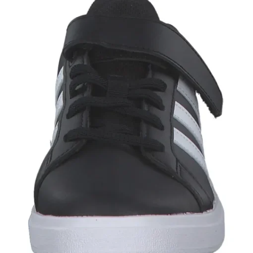 Kinder adidas Slipper<IE5995 Grand Court 2.0 EL C, Slipper (Kinder), Kinder, CBLACK/FTWWHT/CBLACK