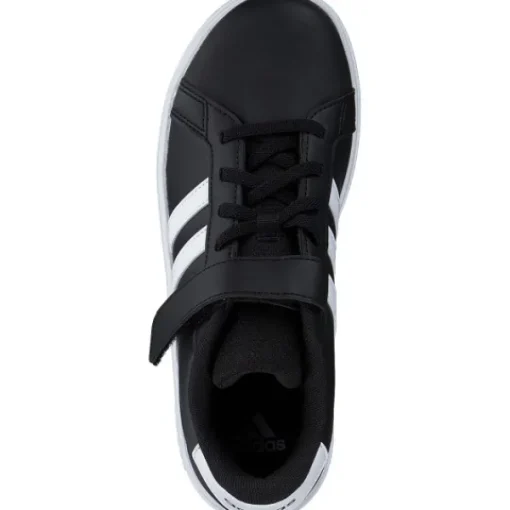 Kinder adidas Slipper<IE5995 Grand Court 2.0 EL C, Slipper (Kinder), Kinder, CBLACK/FTWWHT/CBLACK