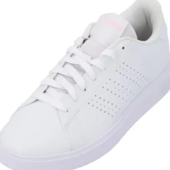 Damen adidas Klassische- & Business Schuhe<IF4136 Advantage Base 2.0, Schnürschuhe, Damen, white/white/clear pink