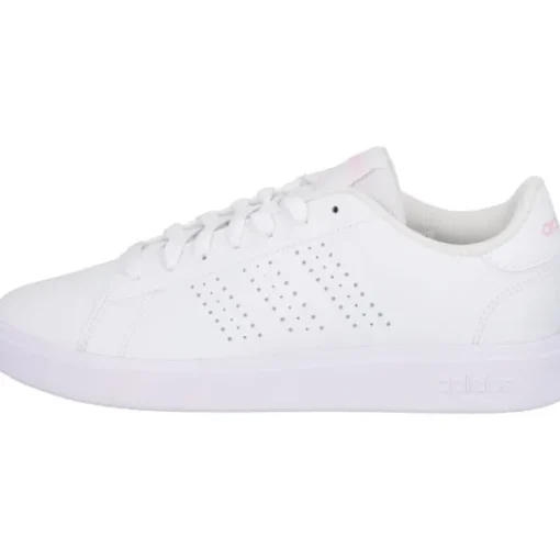 Damen adidas Klassische- & Business Schuhe<IF4136 Advantage Base 2.0, Schnürschuhe, Damen, white/white/clear pink