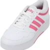 Damen adidas Klassische- & Business Schuhe<IG6114 Hoops 3.0, Schnürschuhe, Damen, white/pink fusion