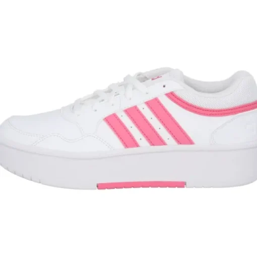 Damen adidas Klassische- & Business Schuhe<IG6114 Hoops 3.0, Schnürschuhe, Damen, white/pink fusion