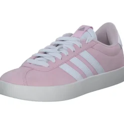 Damen adidas Klassische- & Business Schuhe<VL Court 3.0 W, Schnürschuhe, Damen, CLPINK/FTWWHT/OWHITE