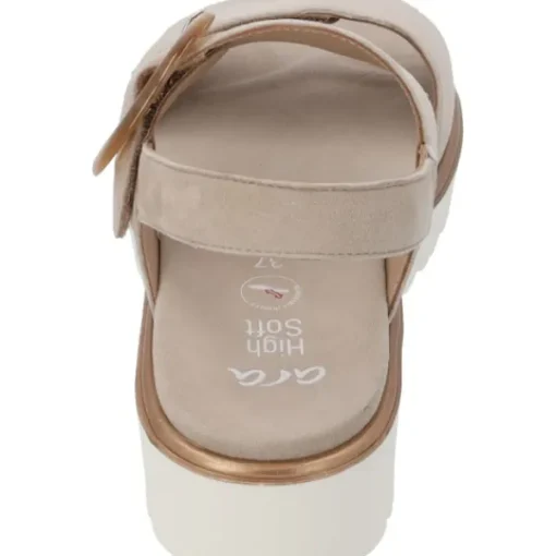 Damen Ara Sandaletten<Bilbao 33505, Keilsandaletten, Damen, Beige
