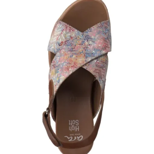 Damen Ara Sandalen<Valencia 28206, Klassische Sandalen, Damen, multi cognac