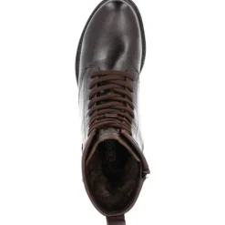 Damen Bagatt Damenschuhe Stiefel<Bagatt Ronja AFR53, Schnürstiefel, Damen, dark brown