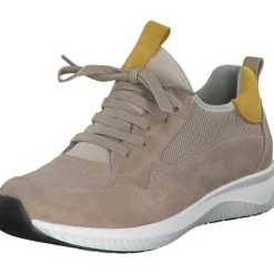 Damen Brandparkshoes Klassische- & Business Schuhe<11825, Schnürschuhe, Damen, Beige
