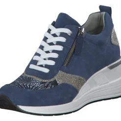 Damen Brandparkshoes Klassische- & Business Schuhe<12018, Schnürschuhe, Damen, Blau
