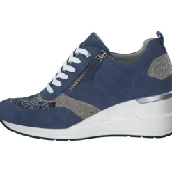 Damen Brandparkshoes Klassische- & Business Schuhe<12018, Schnürschuhe, Damen, Blau