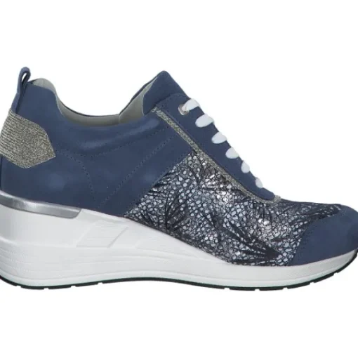 Damen Brandparkshoes Klassische- & Business Schuhe<12018, Schnürschuhe, Damen, Blau