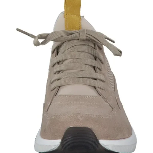 Damen Brandparkshoes Klassische- & Business Schuhe<11825, Schnürschuhe, Damen, Beige