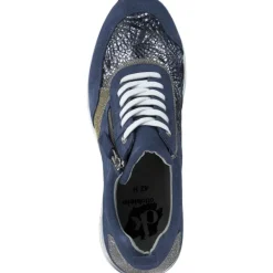 Damen Brandparkshoes Klassische- & Business Schuhe<12018, Schnürschuhe, Damen, Blau