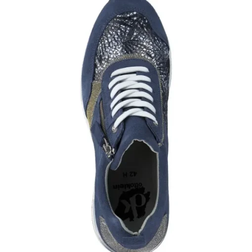 Damen Brandparkshoes Klassische- & Business Schuhe<12018, Schnürschuhe, Damen, Blau
