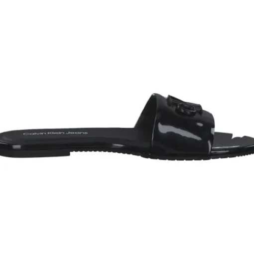 Damen Calvin Klein Pantoletten & Badeschuhe<YW0YW01348, Plateau-Pantoletten, Damen, black