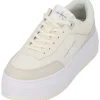 Damen Calvin Klein Klassische- & Business Schuhe<YW0YW01316, Schnürschuhe, Damen, Weiß