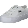 Damen Calvin Klein Klassische- & Business Schuhe<YW0YW01030, Schnürschuhe, Damen, WHITE