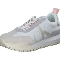Damen Calvin Klein Klassische- & Business Schuhe<YW0YW01100, Schnürschuhe, Damen, white/creamy