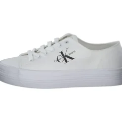 Damen Calvin Klein Klassische- & Business Schuhe<YW0YW01030, Schnürschuhe, Damen, WHITE