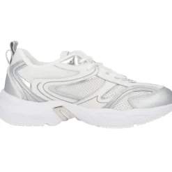 Damen Calvin Klein Klassische- & Business Schuhe<YW0YW01381, Schnürschuhe, Damen, weiß silber metallic