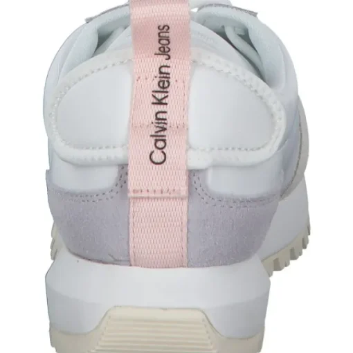Damen Calvin Klein Klassische- & Business Schuhe<YW0YW01100, Schnürschuhe, Damen, white/creamy