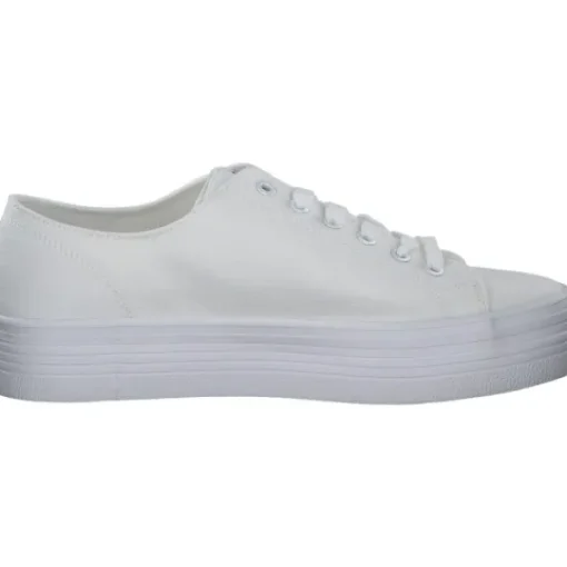 Damen Calvin Klein Klassische- & Business Schuhe<YW0YW01030, Schnürschuhe, Damen, WHITE