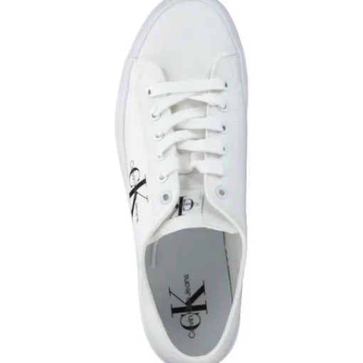 Damen Calvin Klein Klassische- & Business Schuhe<YW0YW01030, Schnürschuhe, Damen, WHITE