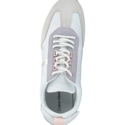 Damen Calvin Klein Klassische- & Business Schuhe<YW0YW01100, Schnürschuhe, Damen, white/creamy