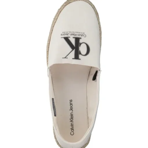 Damen Calvin Klein Slipper<YW0YW01032, Slipper, Damen, weiss