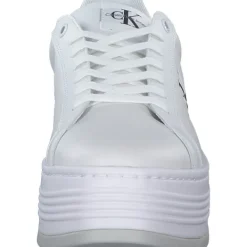 Damen Calvin Klein Klassische- & Business Schuhe<YW0YW015160K9, Schnürschuhe, Damen, bright white / silver