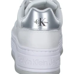 Damen Calvin Klein Klassische- & Business Schuhe<YW0YW015160K9, Schnürschuhe, Damen, bright white / silver